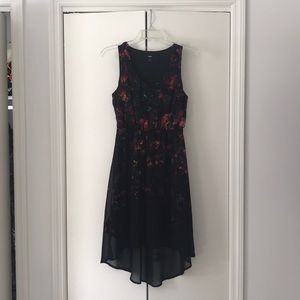 Mossimo high low multi color dress